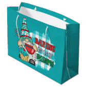 Kute babbels gnome groot cadeauzakje (Achterkant Gekanteld)