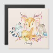 Kute Baby Animals Aangepaste naam Genderneutraal (Voorkant / Achterkant)