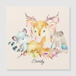 Kute Baby Animals Aangepaste naam Genderneutraal