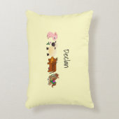 Kute Baby-boerderijdieren Accent Kussen (Voorkant(Verticaal))