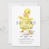 Kute Baby-deklaag-Baby shower Kaart (Voorkant)