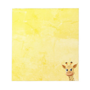 Kute Baby Giraffe tekening Notitieblok