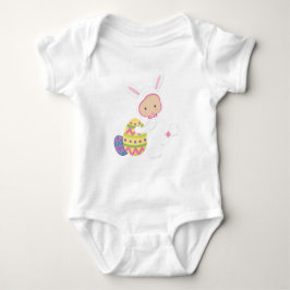 KUTE BABY GIRL DRESSED AS EASTER BUNNY ROMPER