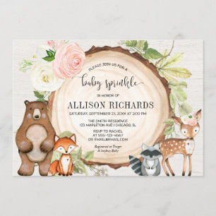 Kute baby girl sprinkhans woodlandthemak douche kaart