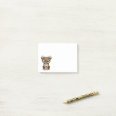 Kute Baby luipkuikens Post-it® Notes (Op bureau)