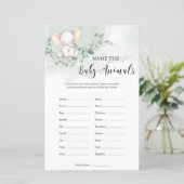 Kute baby-olifant noemt het wild van de babydieren (Staand voorkant)