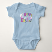 Kute Baby-outfits - Hoppy Easter Romper (Voorkant)