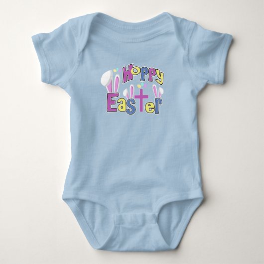 Kute Baby-outfits - Hoppy Easter Romper (Voorkant)