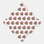 Kute Baby owl in kerstPet en cadeau - Cartoon Bedankdoosjes (Uitgevouwen)