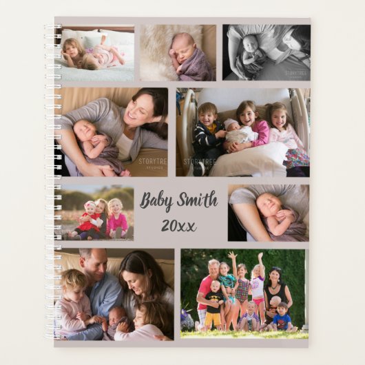 Kute Baby Photo Planner Hard Hoesje (Voorkant)