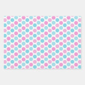 Kute Baby shower/Gender onthulling van papierreep  Inpakpapier Vel (Voorkant)