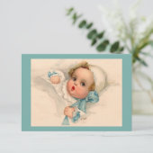 Kute Baby Wearing Bonnet (Staand voorkant)