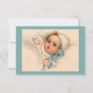 Kute Baby Wearing Bonnet