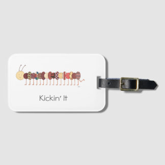 Kute Bagagelabels-Caterpijler #2-Personaliseer het Bagagelabel