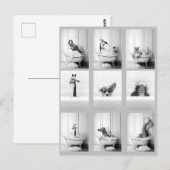 Kute bathroomdieren in Bathtub Briefkaart (Voorkant / Achterkant)