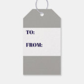 Kute BBQ varkensnamen label toevoegen Cadeaulabel (Achterkant)