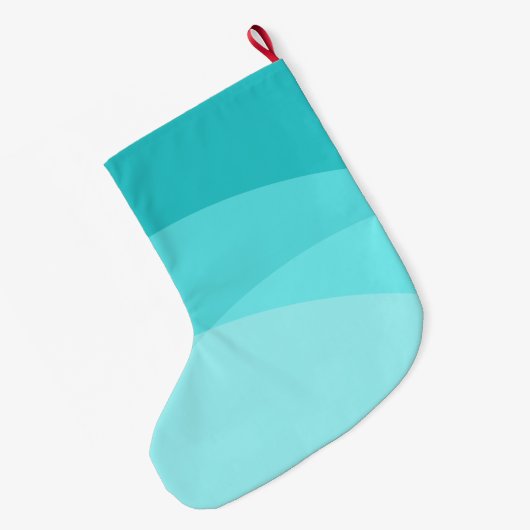 Kute Beach mermaid kerstfeestdag Grote Kerstsok (Achterkant (Hangend))