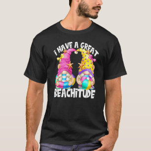 Kute Beach Quote met Summer Gnomen voor vrouwen en T-shirt