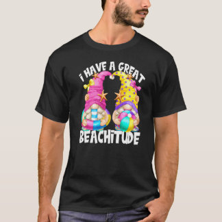 Kute Beach Quote met Summer Gnomen voor vrouwen en T-shirt