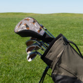 Kute beagles Paws and Botten Grey Golfheadcover (Insitu)