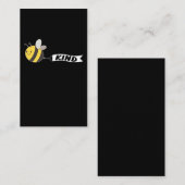 Kute bee-ind Whisperer-bijenhouder Visitekaartje (Voorkant / Achterkant)