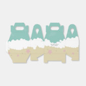 Kute beeach Birthday Sand Waves Favor Box Bedankdoosjes (Uitgevouwen)