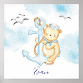 Kute beer baby poster (Voorkant)