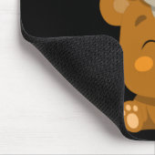 Kute beer en konijn muismat (Hoek)