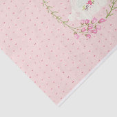 Kute Beer Floral Wreator and Hearts Tissuepapier (Detail)