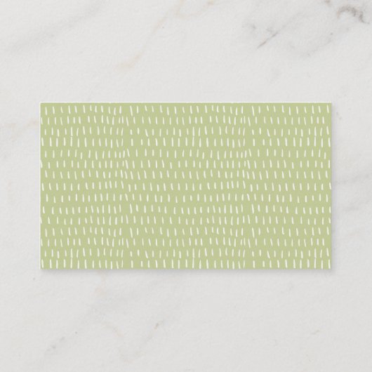 Kute Beer Flower Basket Green Display Baby shower Informatiekaartje (Achterkant)