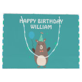 Kute Beer met ballonvaarpartij Groot Cadeauzakje (Achterkant)