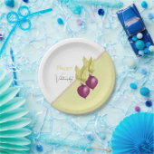 Kute beets in Love Waterverf Hand-schilderde Papieren Bordje (Feest)