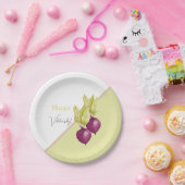 Kute beets in Love Waterverf Hand-schilderde Papieren Bordje (Feest)