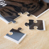 Kute Bengal Kat Kerst Persoonlijk Legpuzzel (Zijkant)