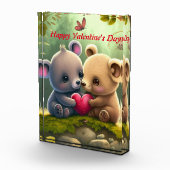 Kute beren die elkaar graag omhelzen fotoblokken (Rechts)