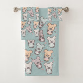 Kute Beren Sweets Snacks Confetti Bad Handdoek (Insitu)