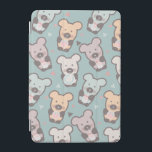 Kute Beren Sweets Snacks Confetti iPad Mini Cover<br><div class="desc">Cute Beer Pattern-cover</div>