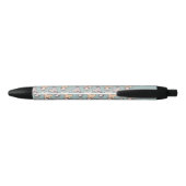 Kute Beren Sweets Snacks Confetti Zwarte Inkt Pen (Achterkant)