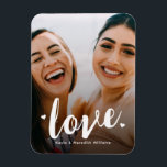 Kute Best Friends Love Photo Keepslag Magneet<br><div class="desc">Cute Best Friends Love Photo Keepomwille Magnet</div>