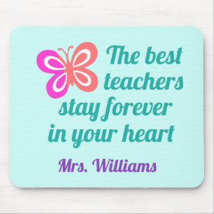 Kute Best Teacher Appreciation Butterfly Quote Muismat
