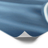 Kute big eye girl Toddlers Moderne Art 6 Poster (Hoek)