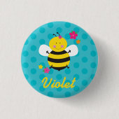 Kute bij Aangepaste pincode/Button Ronde Button 3,2 Cm (Voorkant)