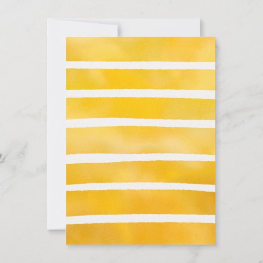 Kute bij- en zonnebloempjes kaart (Achterkant)