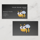 Kute bij; stijlvol visitekaartje (Voorkant / Achterkant)