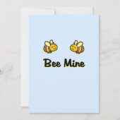 Kute bijenmijn Retro Bumble Bees Licht in kleur Feestdagenkaart (Voorkant)