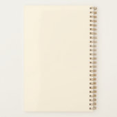 Kute Birdie Planner met diameter (Achterkant)