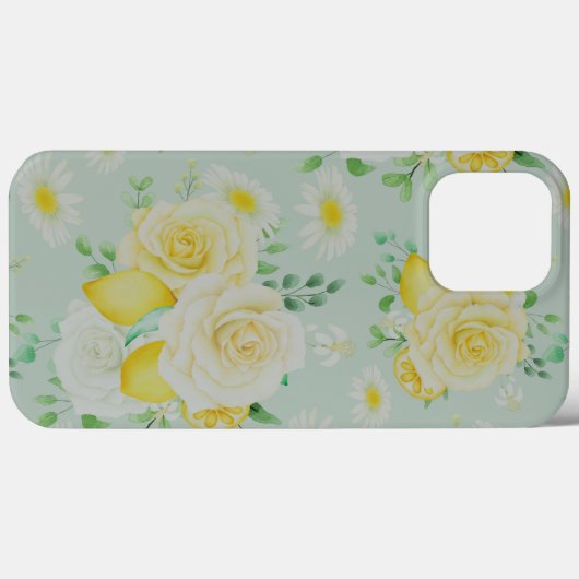 Kute bloemen en luiers Case-Mate iPhone case (Achterkant (horizontaal))