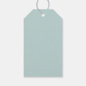 Kute Blue Bakery Mixer gemaakt met Labels met lief Cadeaulabel (Achterkant)