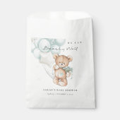 Kute Blue Barly Wait Beer Balloon Baby shower Bedankzakje (Voorkant)