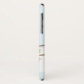 Kute Blue Bird in Blossom Tree Case-Mate iPhone Case (Achterkant/links)